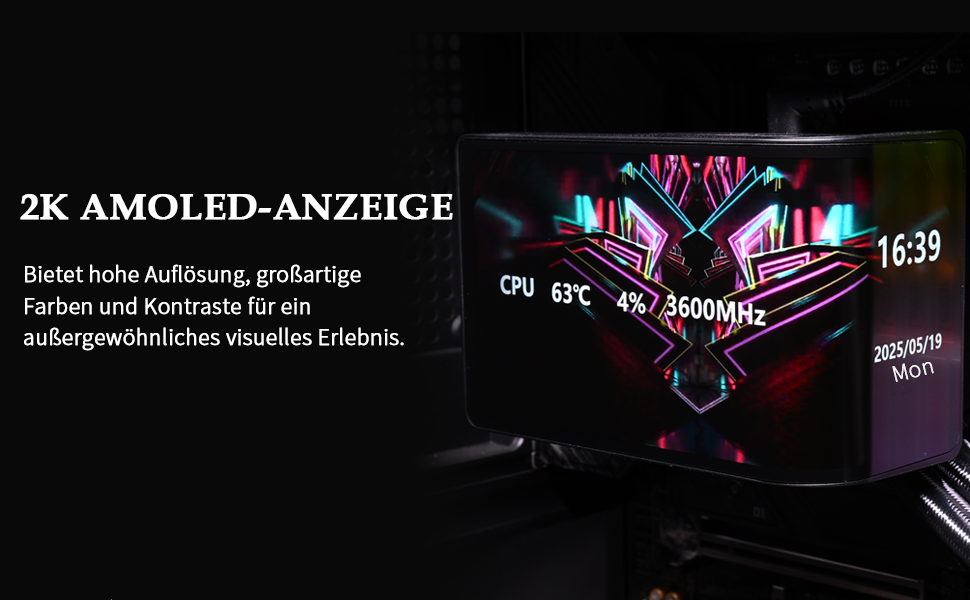 Рідинне охолодження процесора Thermalright Wonder Vision 360 UB ARGB White AIO, 360мм, з 6.67