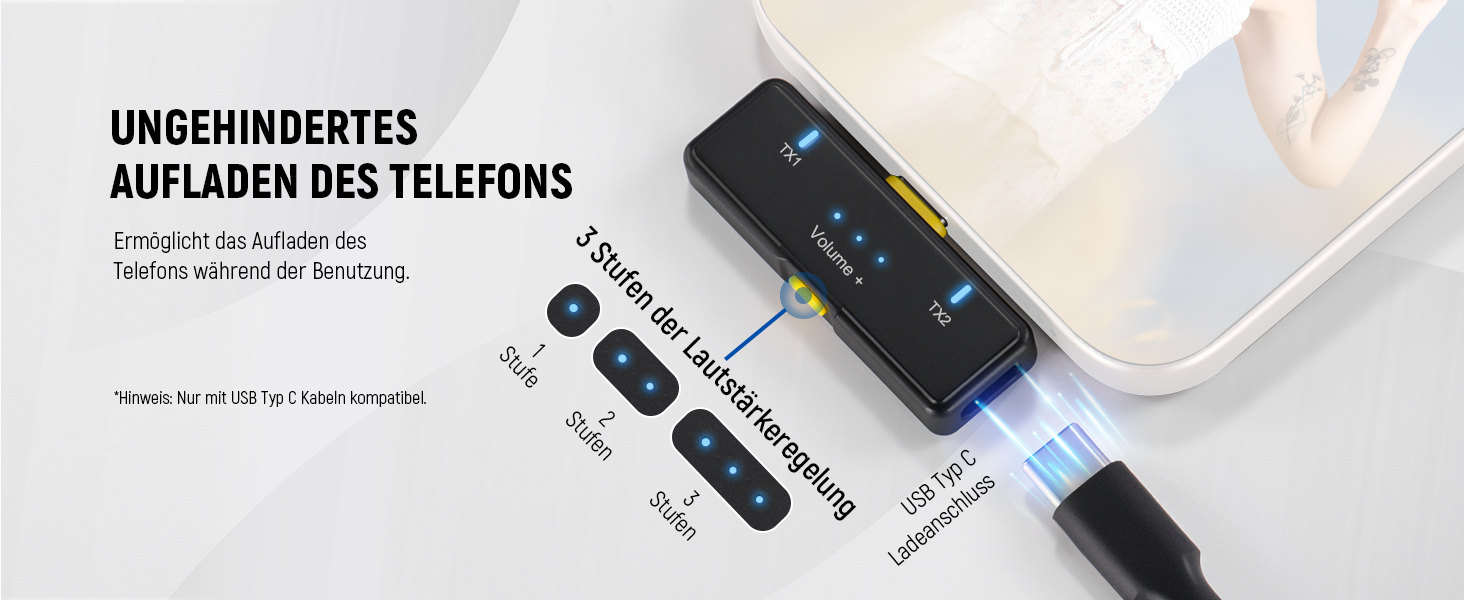 NEEWER Бездротовий петличний мікрофон KM23: 48kHz/24Bit, 8 годин роботи, шумозаглушення, USB-C, сумісний з DJI, Insta360, iPhone, Android, PC