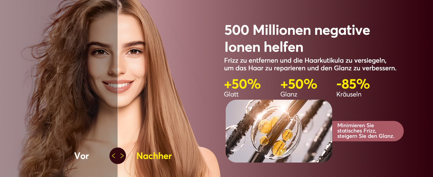 Airstyler 5-в-1: Фен-щітка, стайлер для локонів, випрямляч, сушарка, з чохлом, рожевий