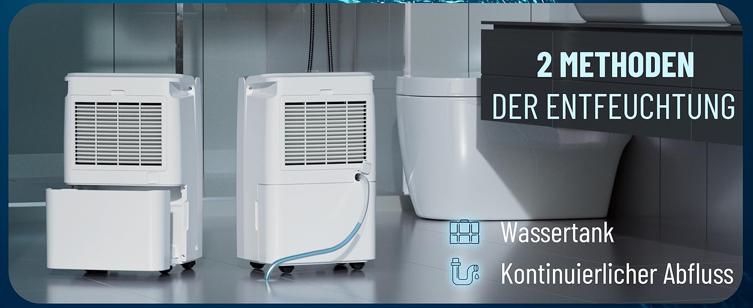 Noaton® DF 4115 WiFi: Зволожувач та очищувач повітря HEPA, 15л/24г, 5 режимів, тихий, з таймером, Wi-Fi, 3 роки гарантії, для приміщень до 50 м²