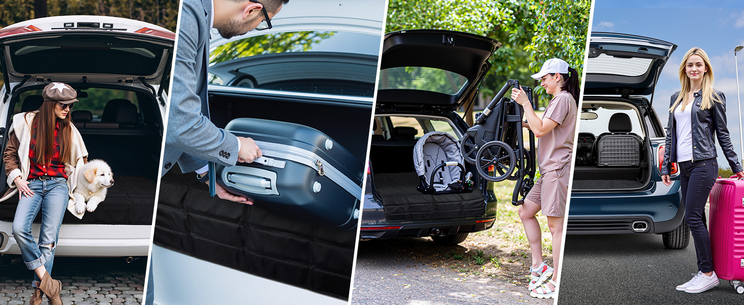 Захист для вантажного відсіку автомобіля, 96 x 64 см, універсальний, складний, для собак, SUV, вантажівки