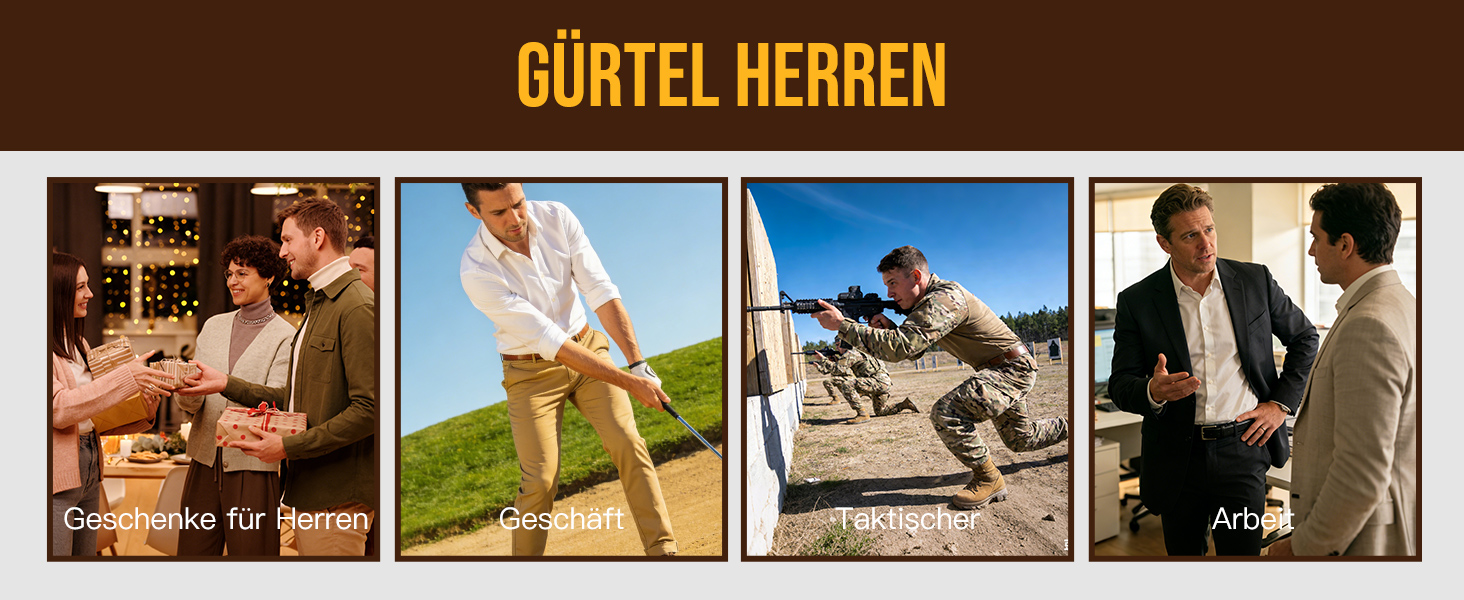 Чоловічий шкіряний ремінь BISON DENIM для джинсів та бізнес-стилю, ретро-дизайн, ширина 38 мм, довжина 130 см, чорний (W71694-2bm-black)