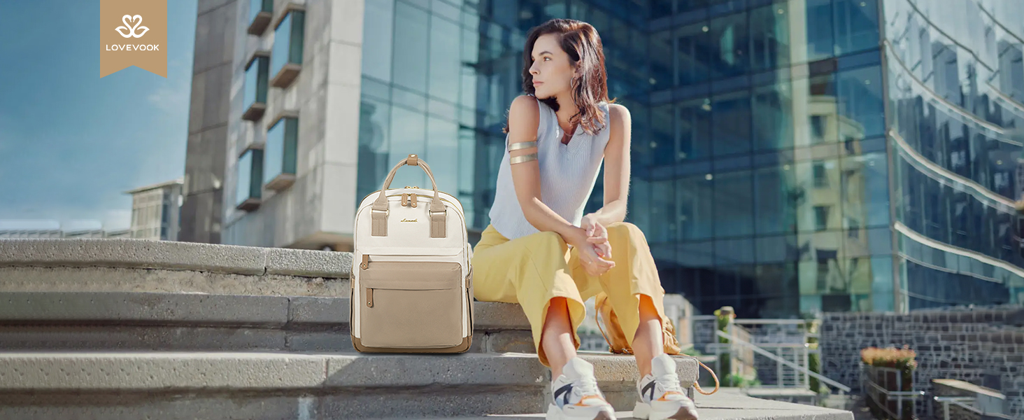 LOVEVOOK Рюкзак для жінок, 15.6