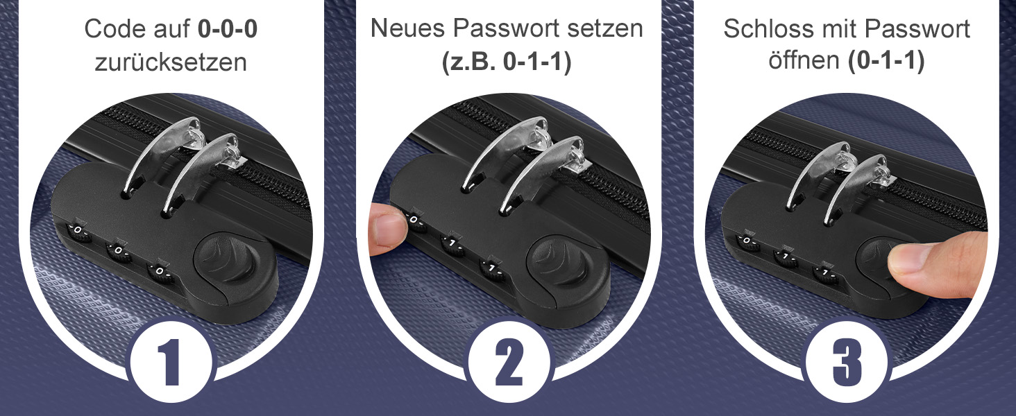 Набір валіз LEADZM 5 шт. з косметичною сумкою, жорсткий набір валіз-ролерів ABS з телескопічною ручкою, ручна поклажа (Турквіз)