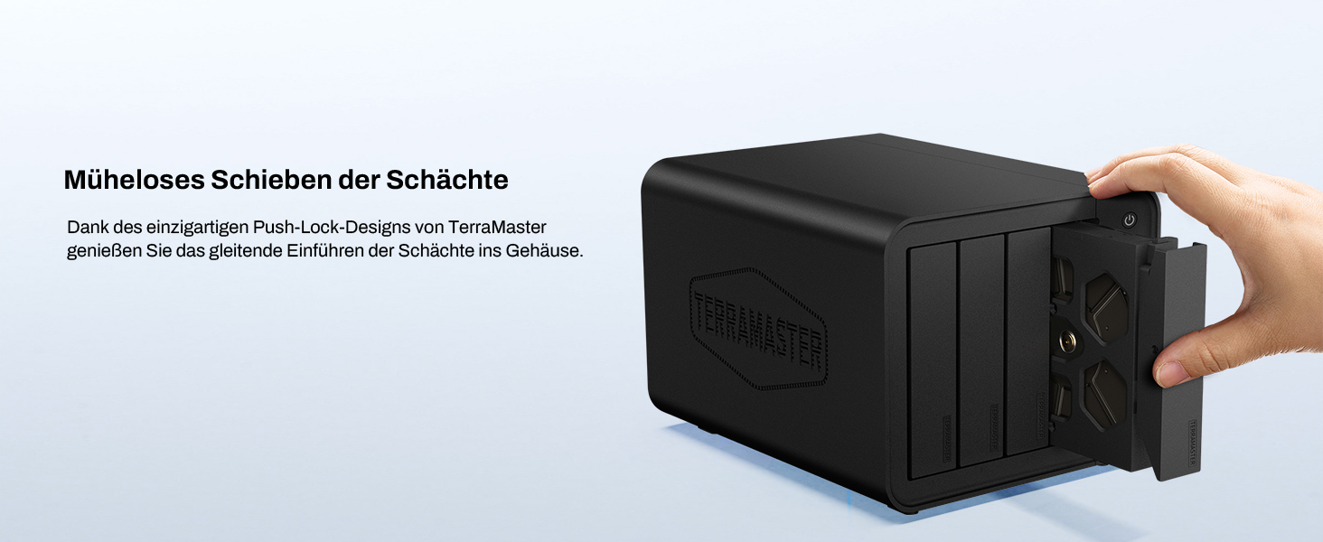 TERRAMASTER F2-425: 2-Bay NAS з Intel x86 Quad-Core CPU, 4 GB RAM, 2.5 GbE LAN – Мережевий сховище для дому (без жорсткого диска)