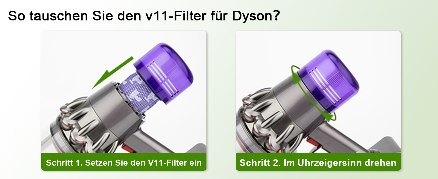 Фільтр для пилососа Dyson V11 SV17 SV14 SV22 (3 шт.) - Оригінал, HEPA, для дому