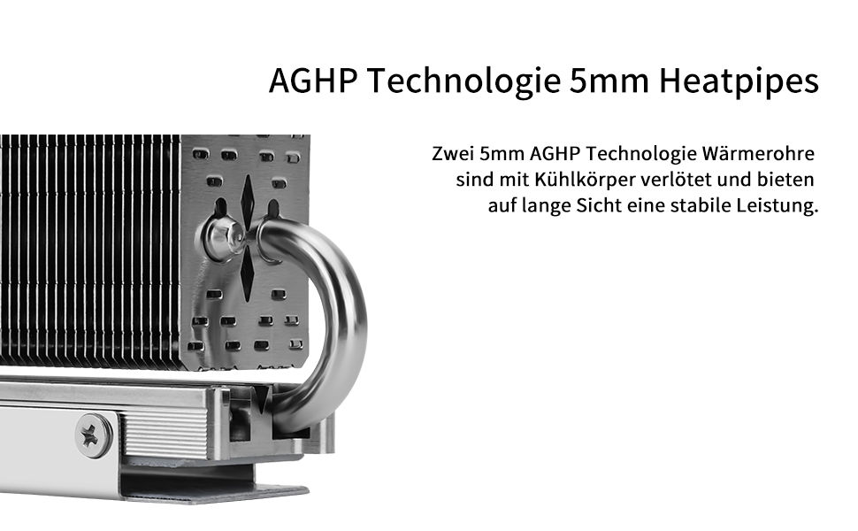 Охолоджувач SSD Thermalright HR10 2280: Радіатор з 2 мідними тепловими трубами, з термопадом, для високої продуктивності