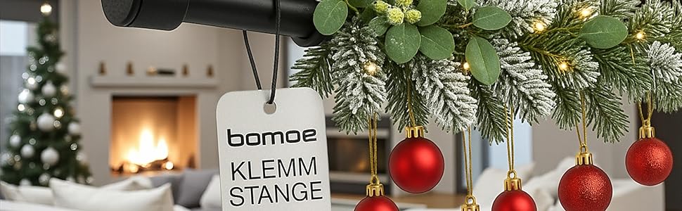 Телескопічна штанга для душу без свердління, регульована – кріпиться без свердління, протиковзна, для штори для душу (70-120 см, чорний)