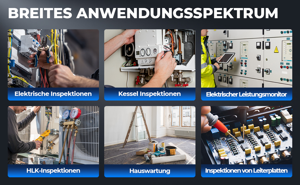 TOPDON TC004 Міні тепловізор, 240x240 IR-роздільна здатність, ручний тепловізійний прилад, 15 годин роботи від акумулятора, частота оновлення 25 Гц, діапазон температур -20℃ до 450℃, високий/низький температурний тригер (чорний)