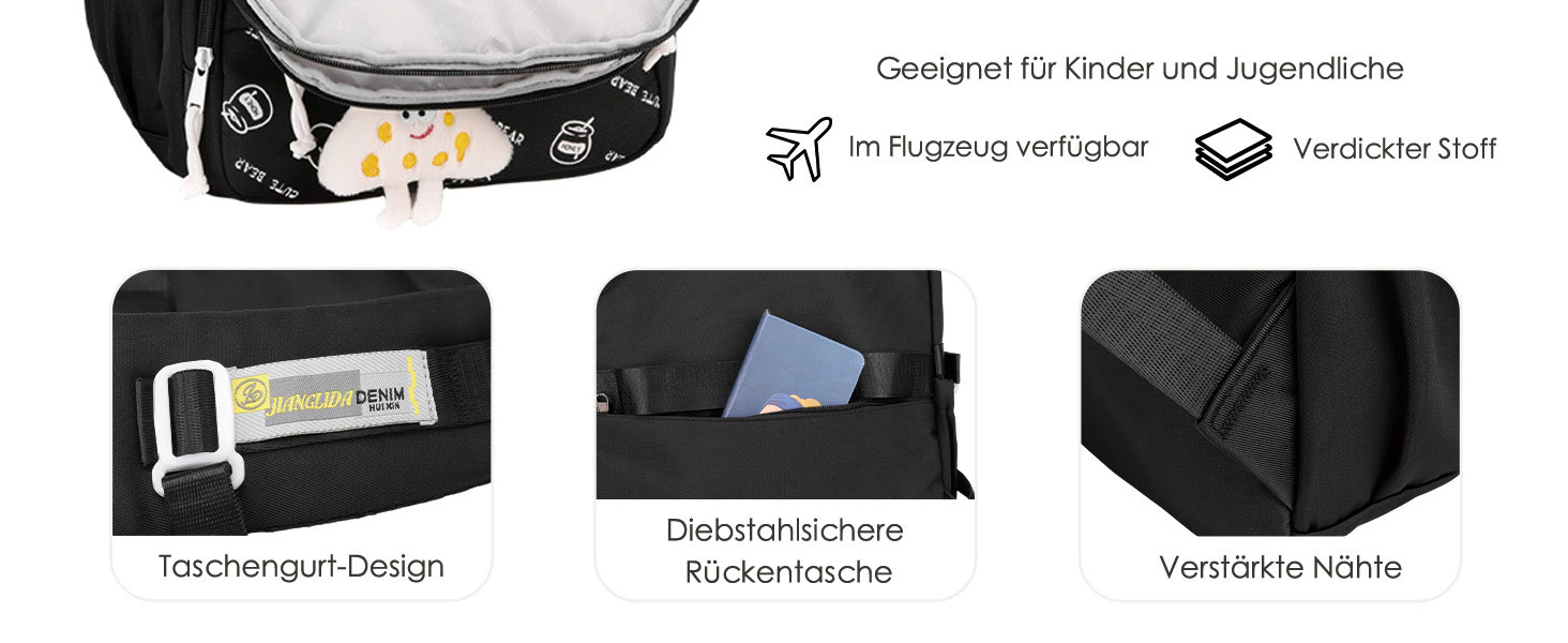 Шкільний рюкзак для підлітків: водонепроникний, великий, рожевий. Підходить для дівчат та хлопців, для школи, подорожей та повсякденного використання.