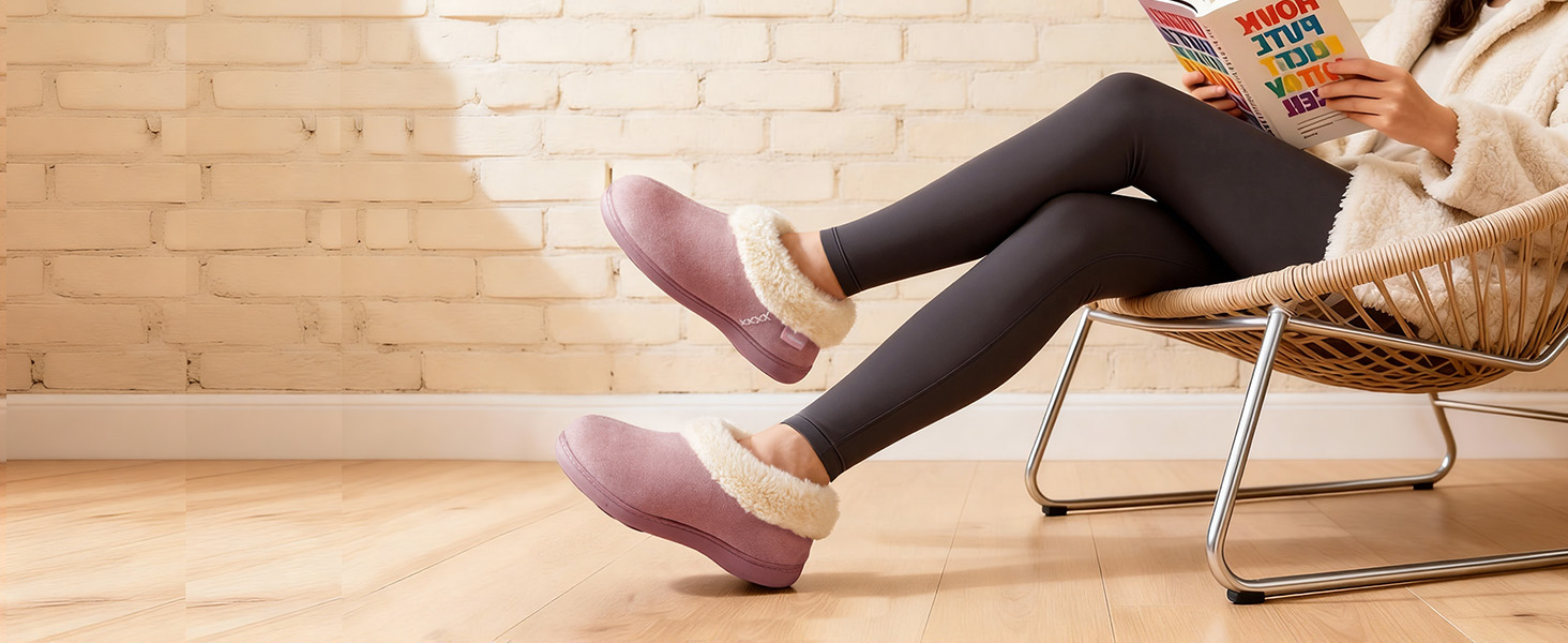 Жіночі халапи EverFoams зимові, антиковзні, теплі, з м'якого плюшу та піною з пам'яті