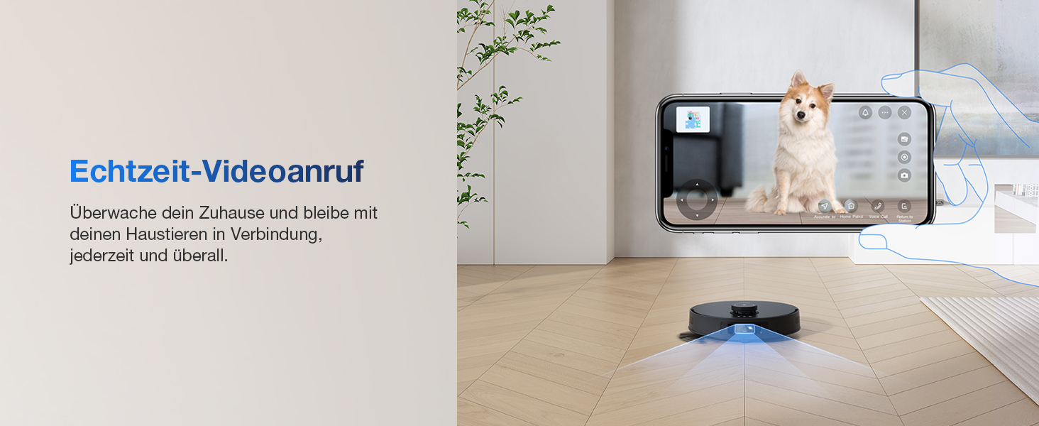 Робот-пилосос ECOVACS DEEBOT T30S PRO OMNI з функцією миття, 11000 Па, технологія ZeroTangle, миття гарячою водою 70°C, TruEdge™ для прибирання кутів, акумулятор 6400 мАг, уникнення перешкод за допомогою AI