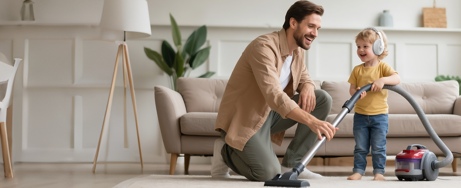 Навушники для дітей, захист вух, 2-в-1, шумопоглинання, сірий колір