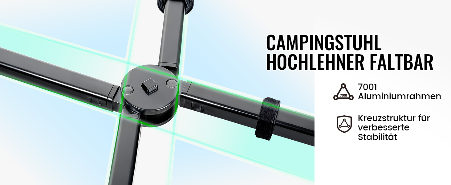 Кемпінговий стілець OneTigris OASISFLEX розкладний, висока спинка, до 150 кг, коричневий