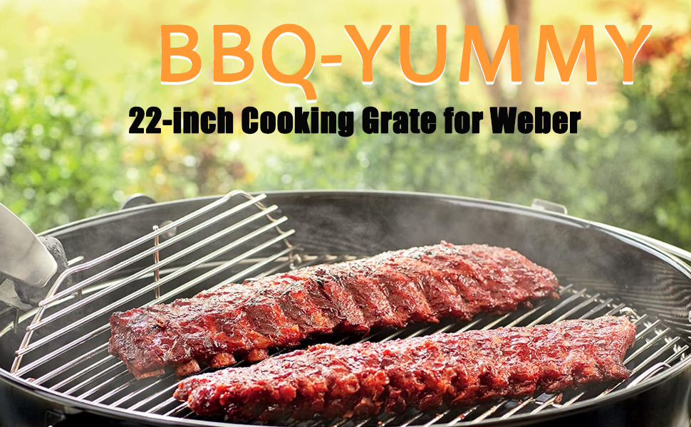 Решітка для гриля Weber 57 см (54.6 см), замінна решітка для грилів на вугіллі Weber One-Touch, Performer, Bar-B-Kettle, аксесуар Weber 7436