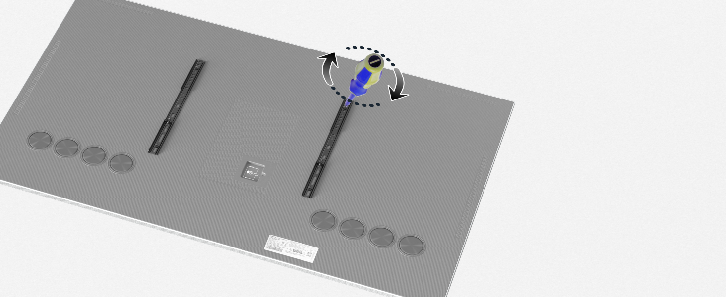 Кріплення для телевізора RICOO S9564: універсальний настінний тримач для телевізорів 40-75 дюймів (VESA 600x400, до 45 кг)