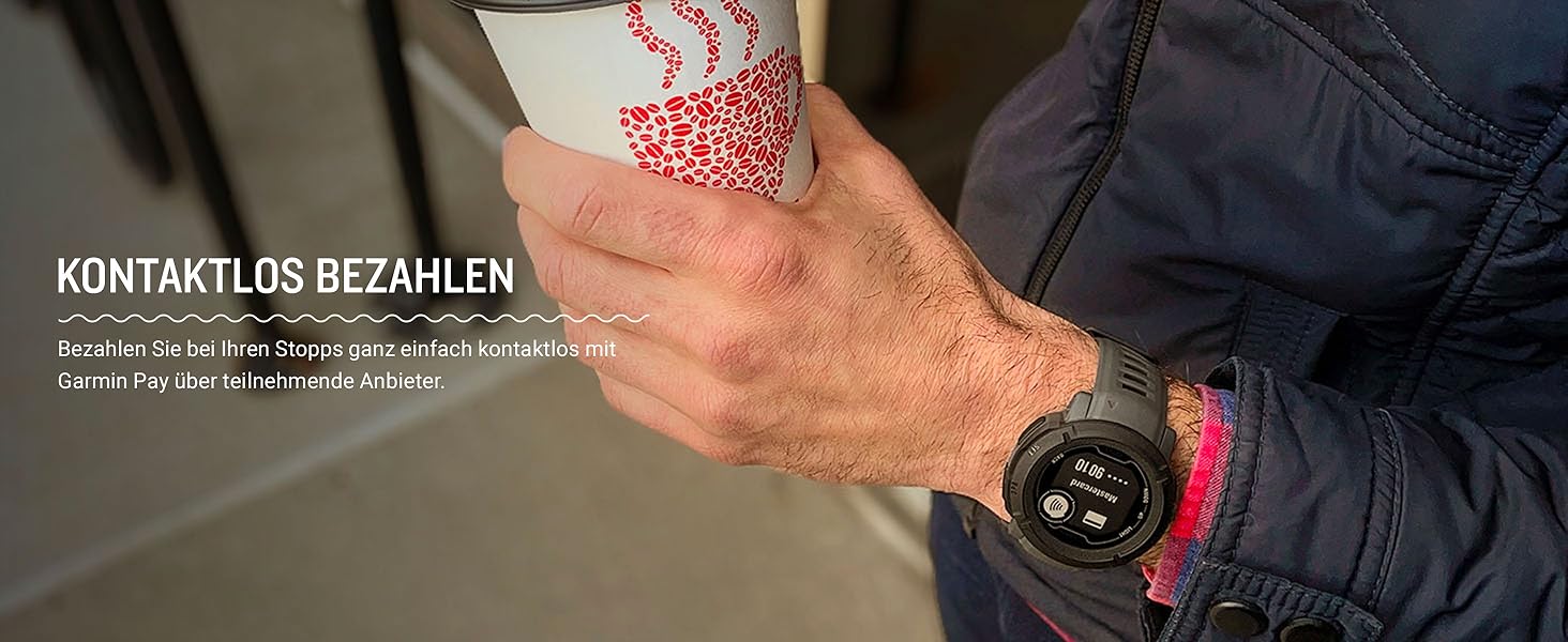 Garmin Instinct 2 Solar – смарт-годинник з GPS, сонячною зарядкою, 45 мм, сірий, для спорту та фітнесу