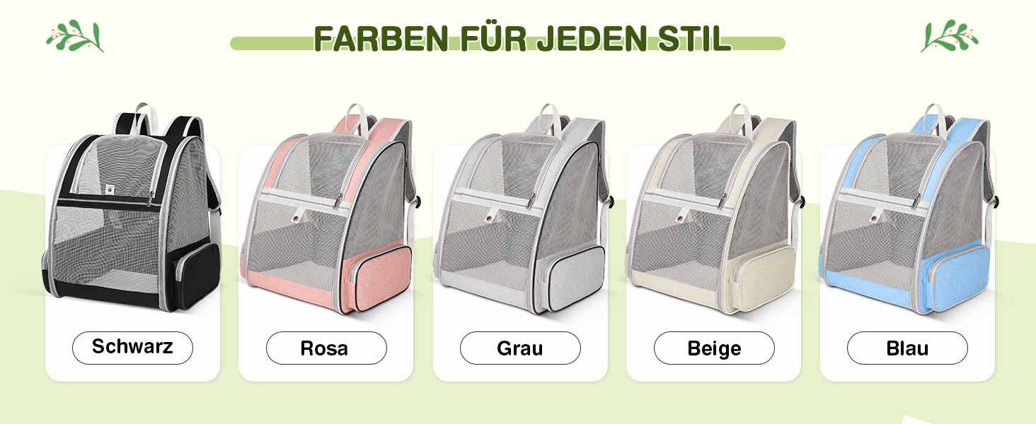 Рюкзак для тварин Allsopets: дихаючий, для котів та собак, маленьких порід, для подорожей та активного відпочинку (кремовий жовтий)