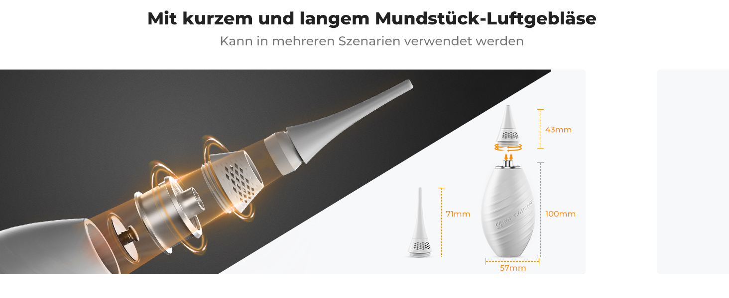 Набір для чищення фото- та відеокамер K&F Concept 10-в-1: об'єктиви, смартфони, сенсори. З мікрофіброю, продувальником та рідиною для чищення.