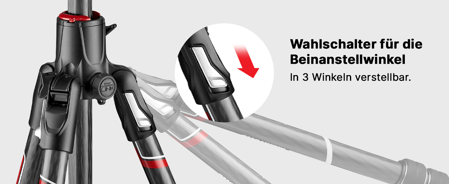 Штатив Manfrotto Befree GT XPRO з алюмінієвою головкою 496, Twist Lock, для DSLR та беззеркальних камер з довгими об'єктивами, макрозйомка