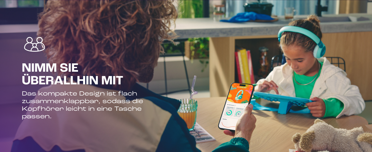 Навушники JBL Junior 320 BT - Бездротові Bluetooth навушники для дітей з мікрофоном, 50 годин, JBL Safe Sound, зелені