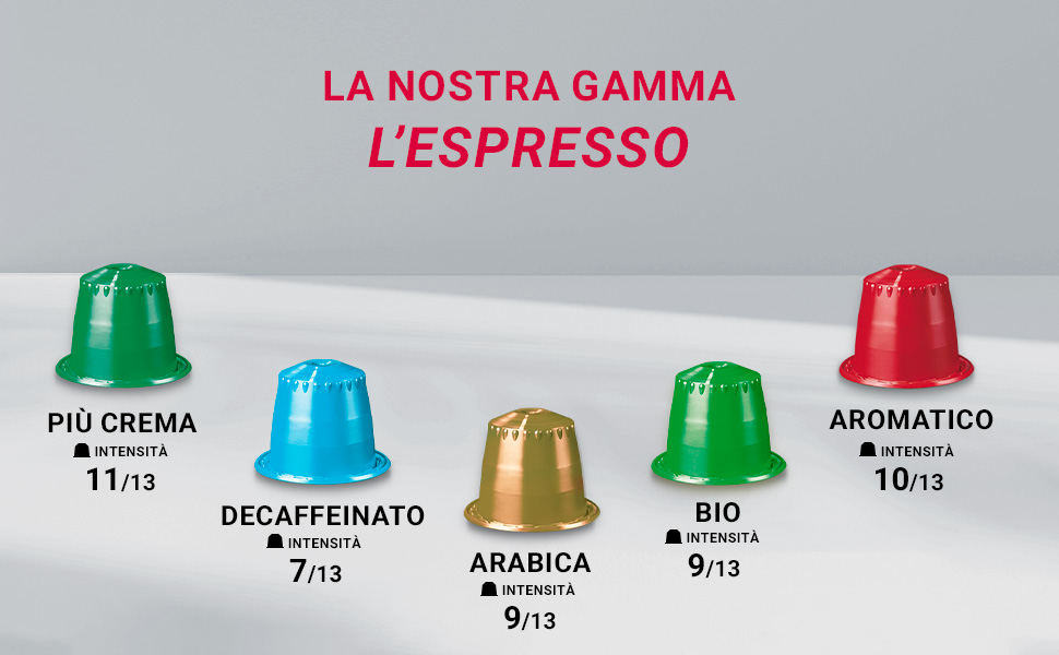 Кава в капсулах Caffè Trombetta L‘Espresso Più Crema, сумісні з Nespresso, 50 капсул