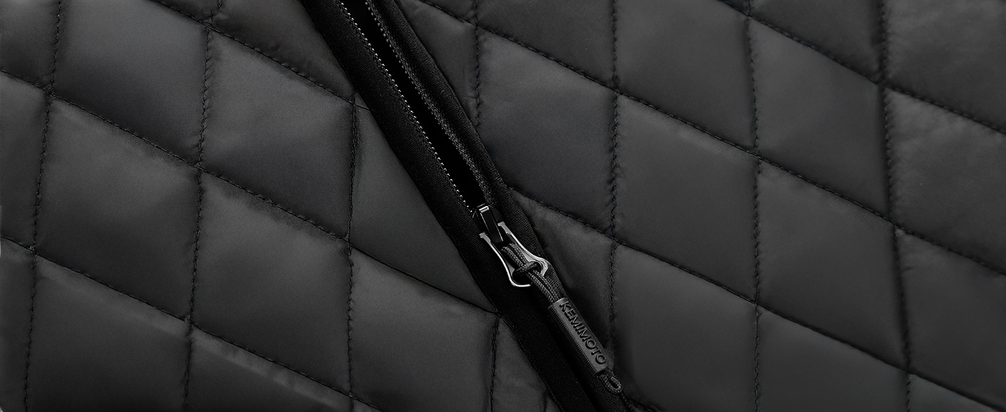 Електрична гріюча жилетка KEMIMOTO для жінок з 8 зонами нагріву, 3 режими, USB, для мотоцикла, відпочинку, катання на лижах, XL