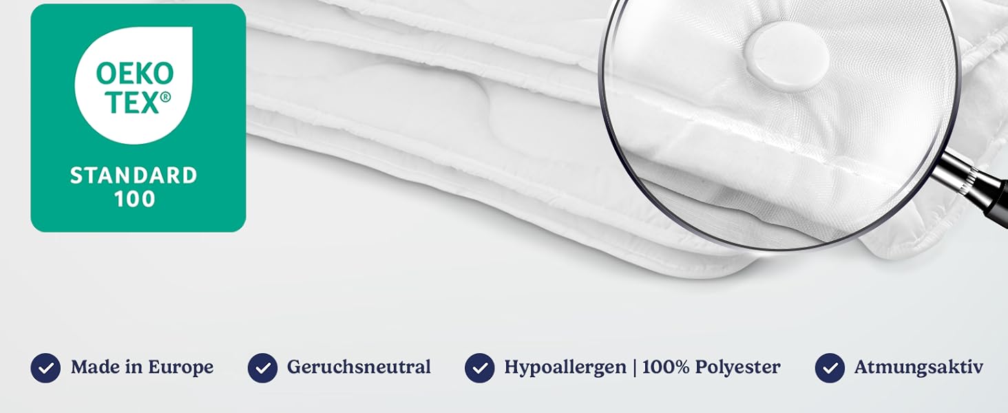 Ковдра Gentle North 155x220 - 4-сезонна ковдра для алергіків, м'яка та пухнаста, 155 x 220 см, придатна для прання при 60°C