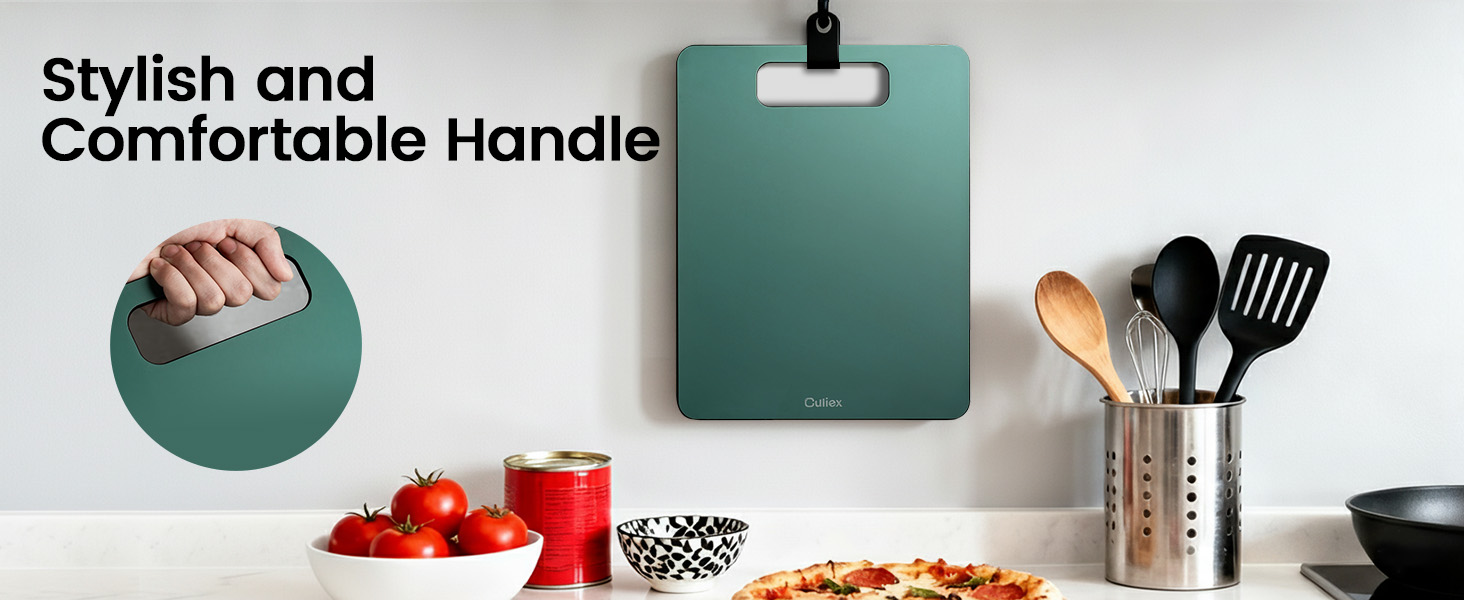 Набір дерев'яних обробних дощок 2 шт., стійкі до миття в посудомийній машині, високої щільності, нетоксичні, без BPA, з антиковзними ніжками, безпечні для ножів – ідеально для кухні та як подарунок (зелені)