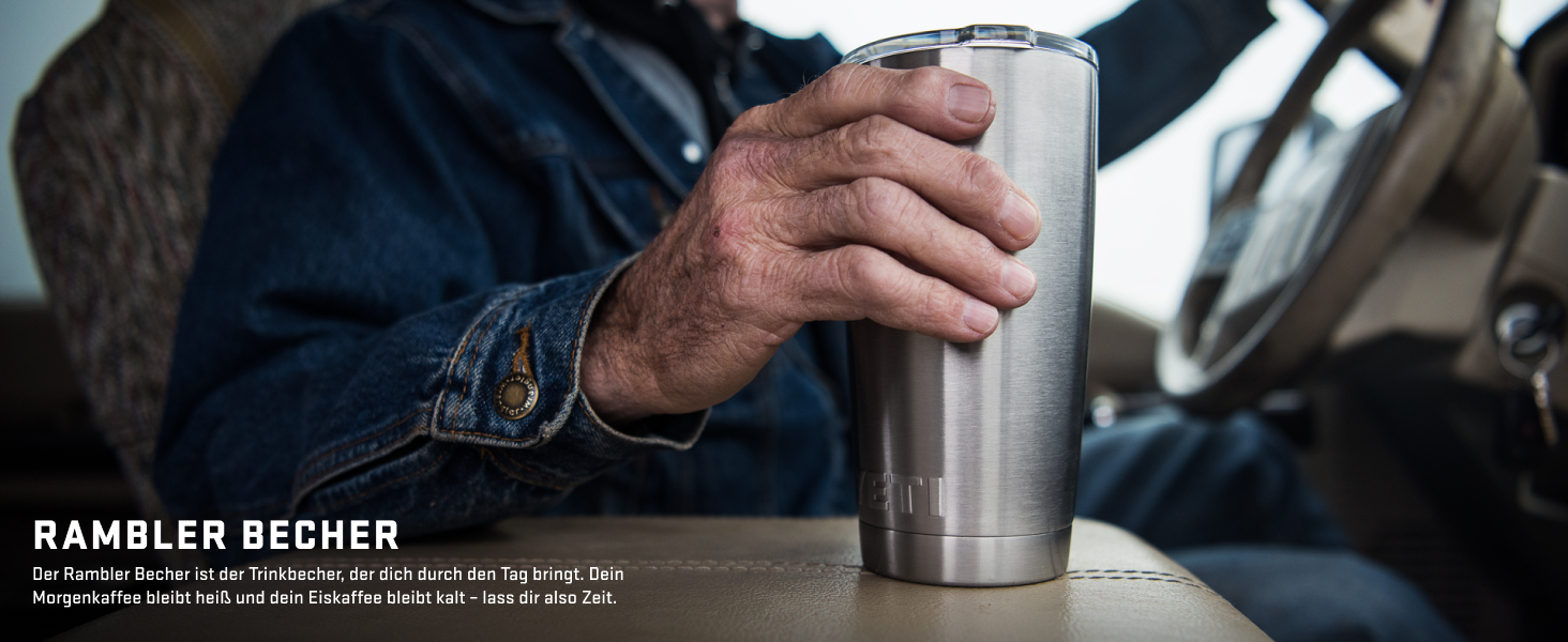 Термос YETI Rambler 20 oz (591 мл) з кришкою MagSlider, Firefly Yellow