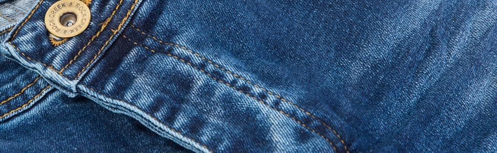 Чоловічі джинси Rock Creek Slim Fit M21 сині, 32W/36L, Denim