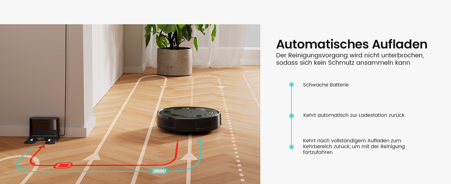Робот-пилосос LEFANT M310: потужний, з Wi-Fi, для тварин та твердих поверхонь