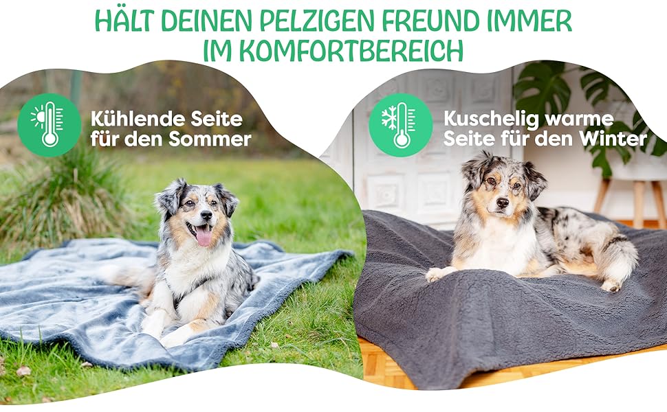 Водонепроникний килимок для собак Petpurry® 127x152 см (XL, сірий) - М'який, миючий, для дивана