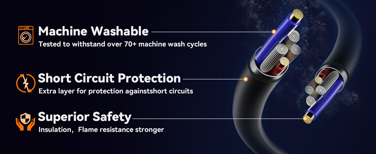 Гріючі шкарпетки для жінок та чоловіків, акумуляторні гріючі шкарпетки з акумулятором 4000mAh, 3 режими нагріву, теплі шкарпетки, підігріваючі шкарпетки для зимових видів спорту на відкритому повітрі, чорні