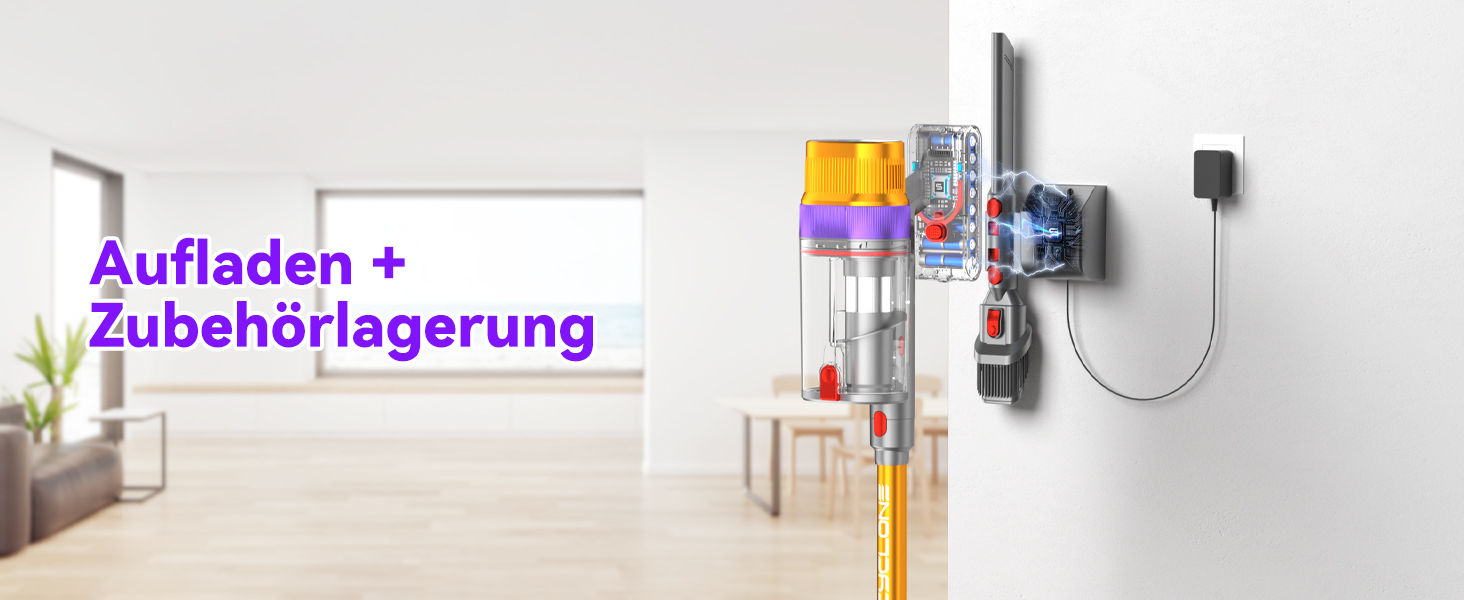 Бездротовий пилосос Vistefly V15 Ultra з акумулятором, 58000Pa, 600W, 70 хвилин роботи, подвійний дисплей, контейнер для пилу, дизайн, для твердих поверхонь, килимів, шерсті тварин