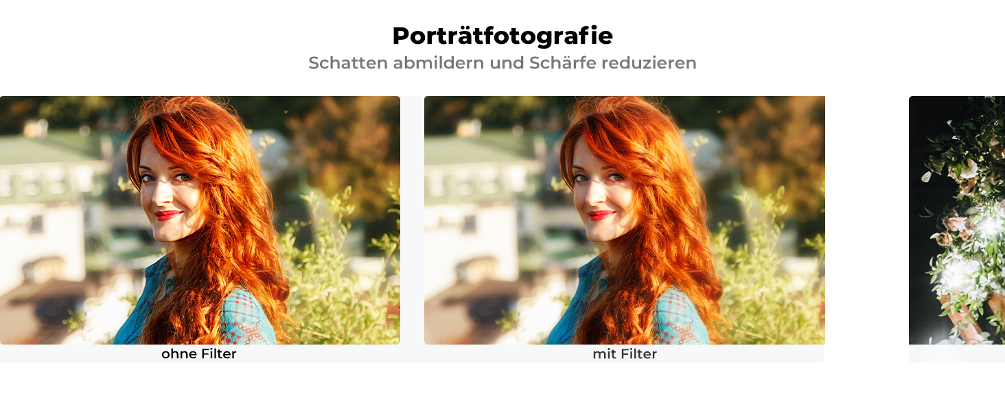 Фільтр Shimmer Diffusion K&F CONCEPT 49mm з оптичного скла з 18-шаровим покриттям Nano-Klear для відео та портретної зйомки