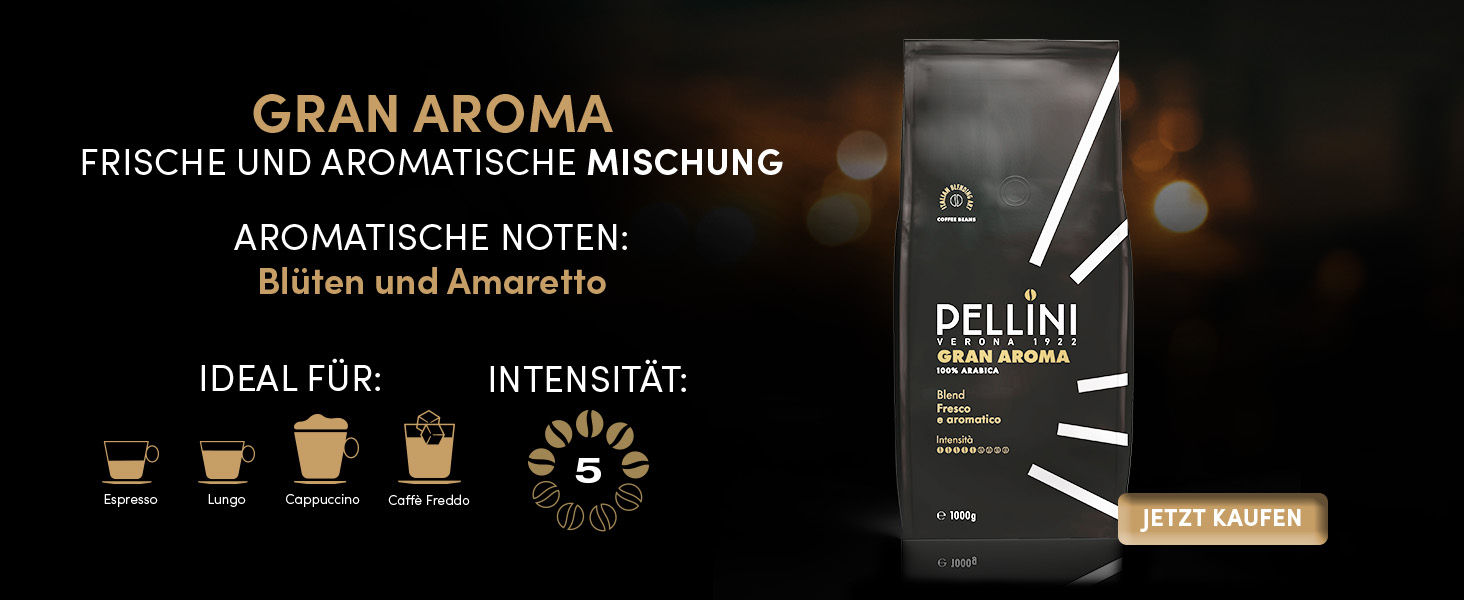 Кава в зернах Pellini N.9 Cremoso для еспресо, 1 кг