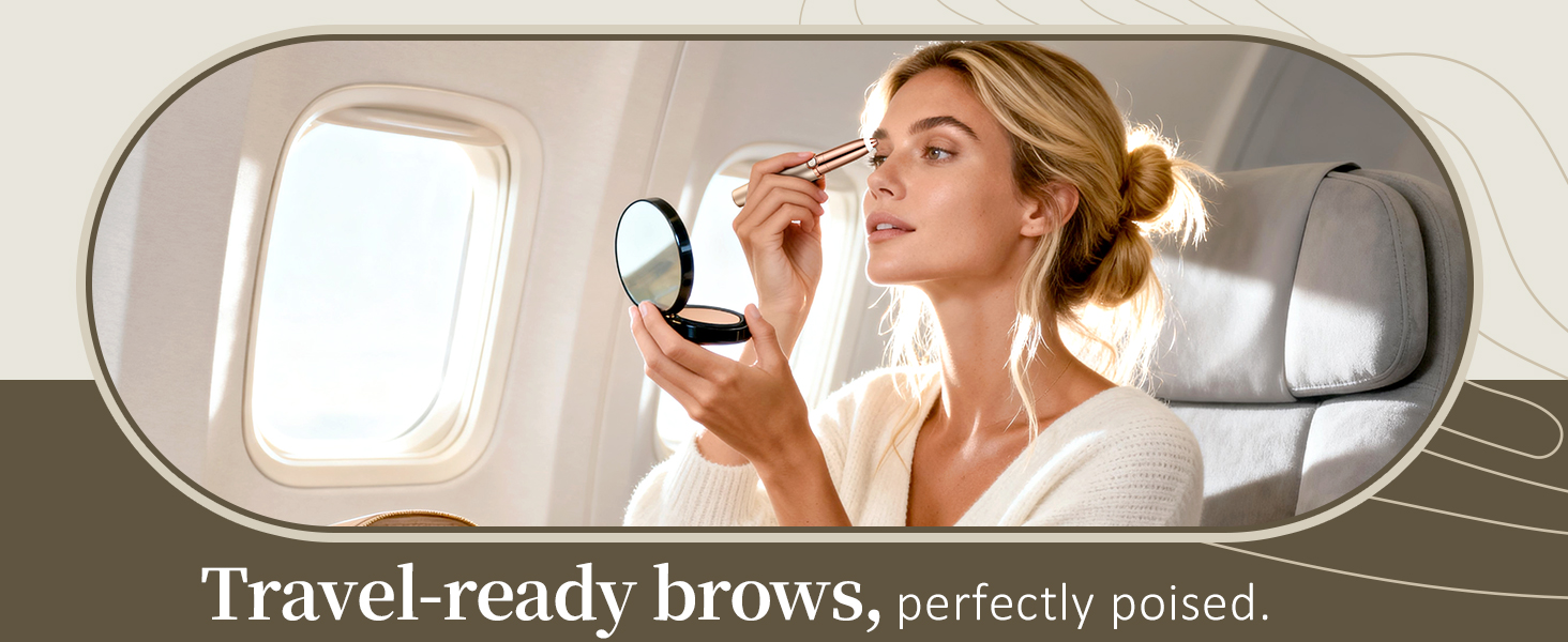 Електричний тример для брів та обличчя для жінок: з запасним наконечником | Швидке та делікатне гоління, портативний коректор брів