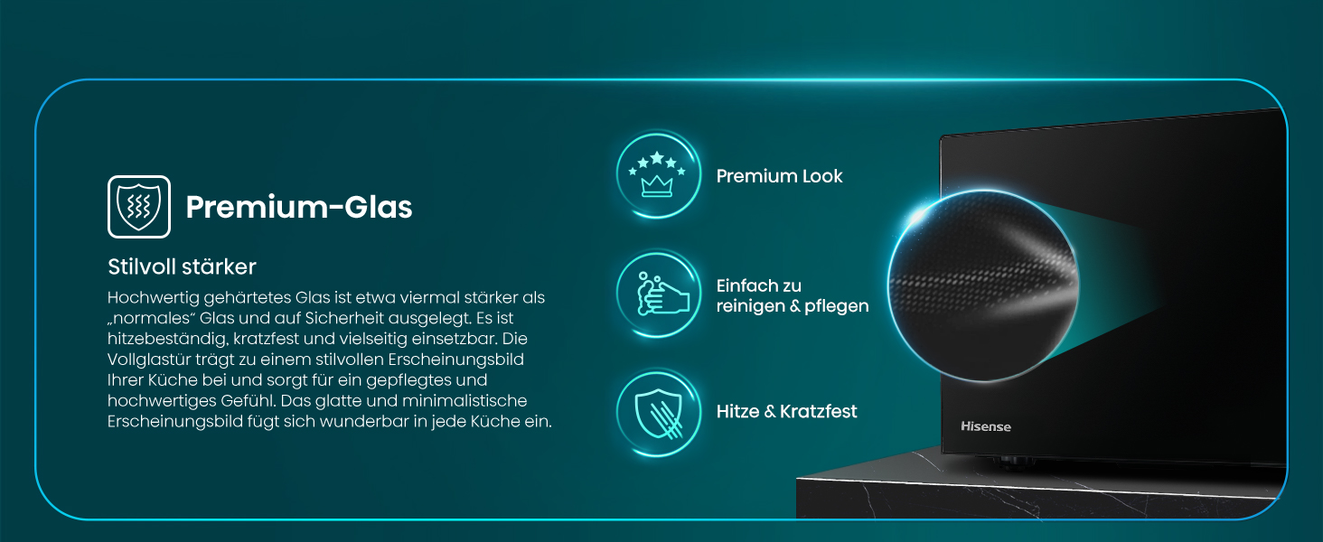 Мікрохвильова піч Hisense H20MOBS4HI 23 л з InverterTech, керамічним покриттям та цифровим керуванням