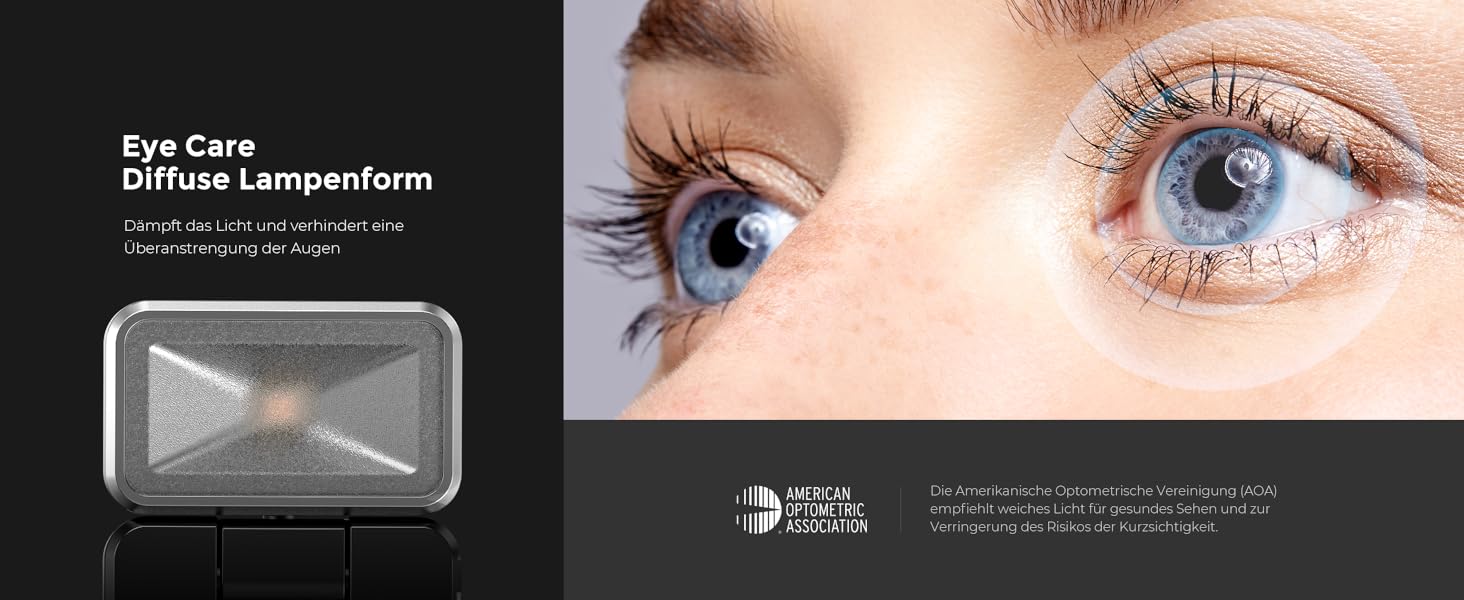 LED кріпильна лампа для читання 86lux - перезарядна, 3 кольори, регулювання яскравості, сіра