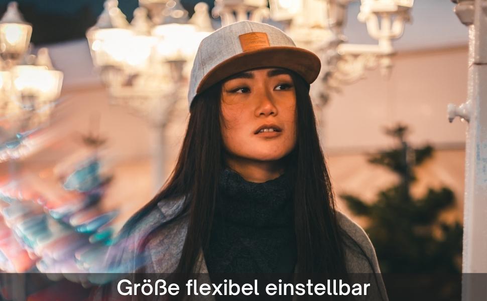 Кепка Johnny Urban Dean - стильна кепка-снуд для чоловіків та жінок, чорна/коричнева, регульована