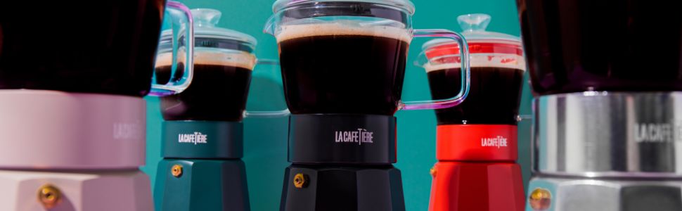 Френч-прес La Cafetière Barcelona 850 мл, керамічний, сірий