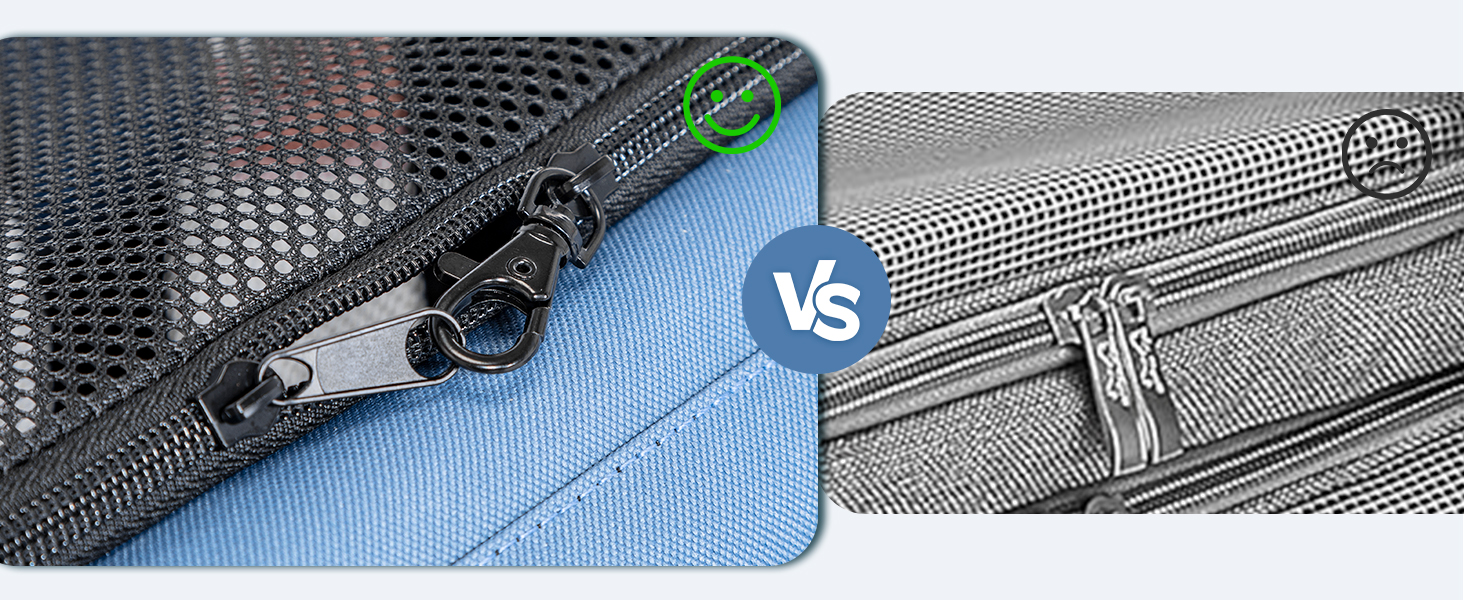 Транспортна переноска для кота/собаки Petsfit - складана переноска для авто з м'яким килимком, синього кольору