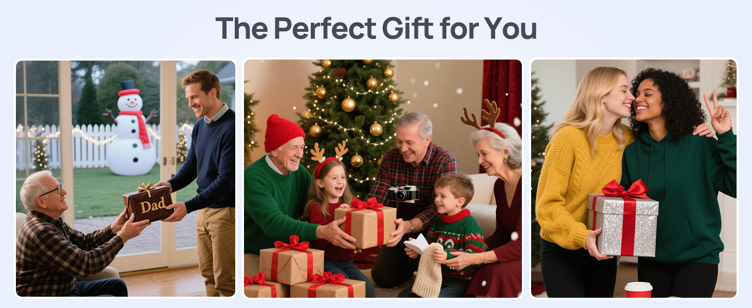 Електричні грілки для рук 2 шт. з RGB-підсвічуванням, 4 режими нагріву та цифровим дисплеєм, портативні міні-грілки для рук - подарунок для чоловіків та жінок