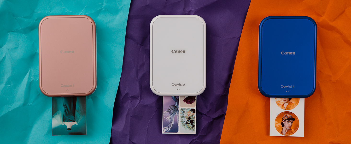 Canon Zoemini 2: Портативний фотодрук, Bluetooth 5.0, USB-C зарядка, Рожеве золото (Disney Limited Edition)