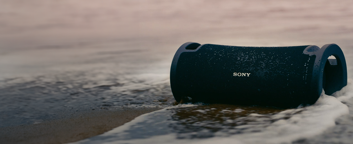 Sony ULT Field 7: Портативна Bluetooth колонка з ULT Bass Boost, 30 год автономії, Powerbank, захист від води/пилу, LED, мікрофон/гітара - Чорний