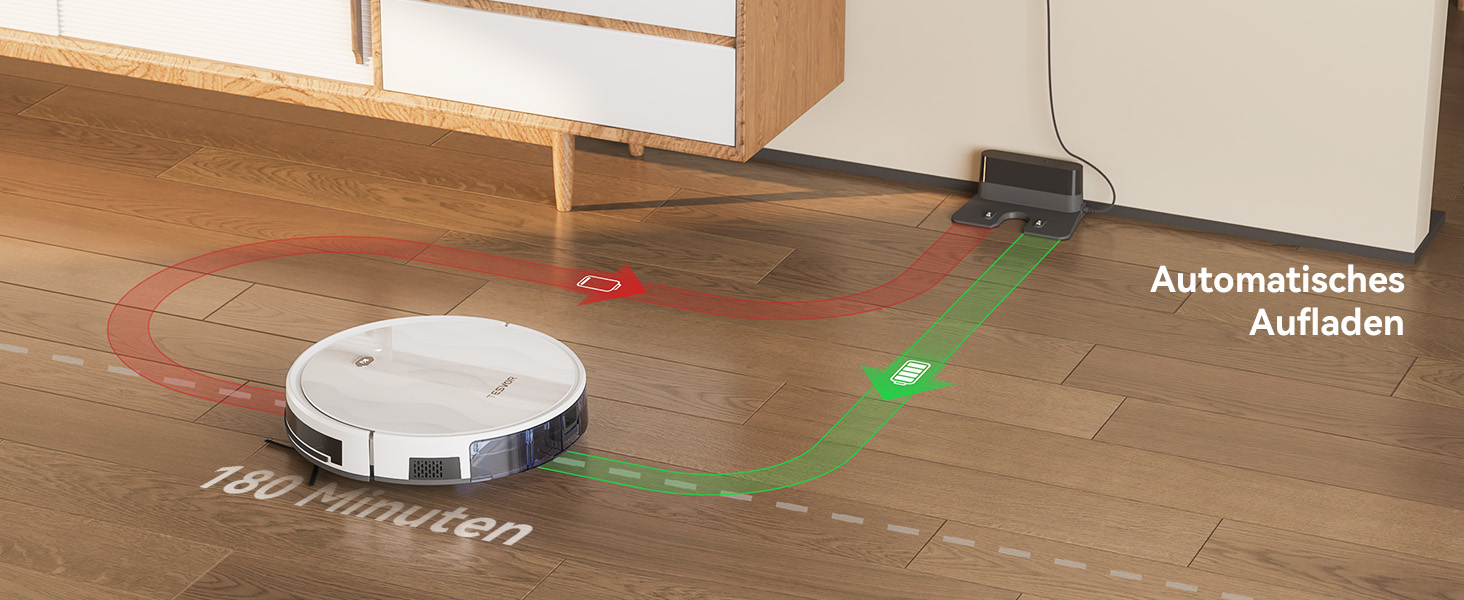 Робот-пилосос Tesvor S8MAX 3-в-1 з функцією миття, 8000Pa, LiDAR-навігація, 240 хвилин роботи, керування через додаток/Alexa, самостійна станція очищення 2.5L для великих приміщень та домівок з тваринами (M2)