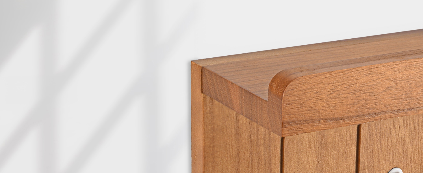 Дерев'яне ключниця з полицею, 5 гачків, для прихожей, кухні, спальні (колір: коричневий)