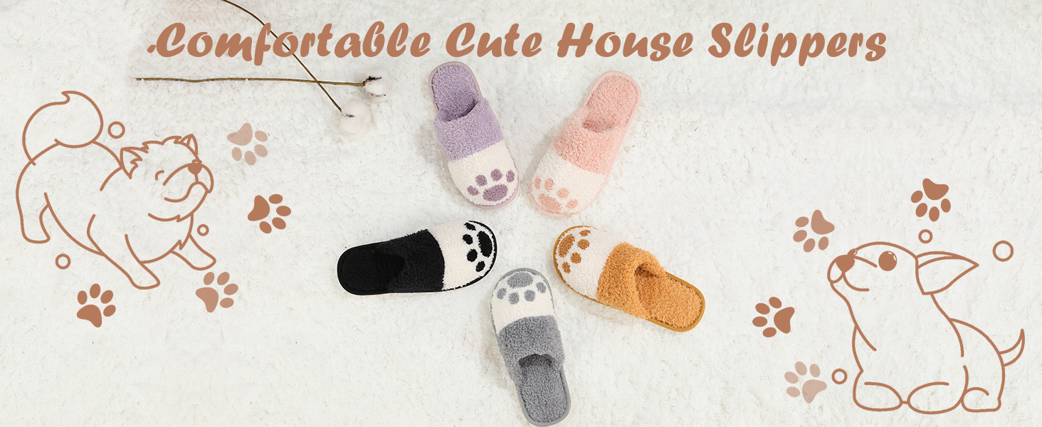 Чорні домашні тапочки MAXTOP з м'якого плюшу у вигляді кігтика кота з пам'ятівою піною, жіночі, 38/39 EU