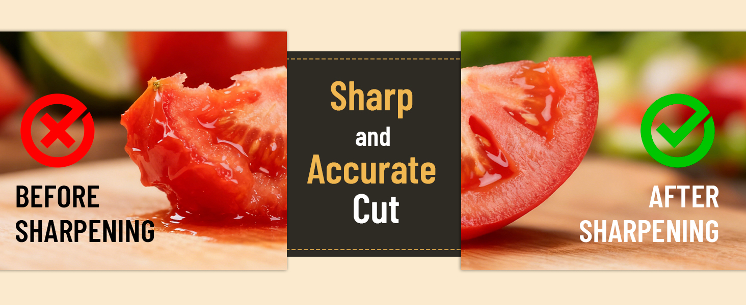 Точилка для ножів Messerschärfer Profi 7-in-1: 7 функцій для ножів та ножиць, керамічна точилка, чорний колір